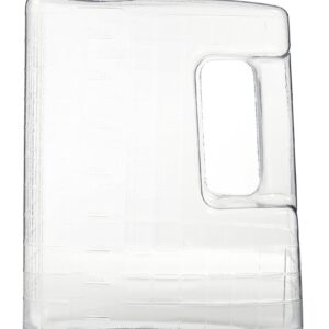 Arrow Home Products 1 Gallon Jug for Cold Drinks - Clear View Plastic Refrigerator Bottle w/ Cap, Easy-Pour Spout & Graduated Markings - Made in USA, BPA Free - Ideal for Water, Iced Tea, Juice, Milk