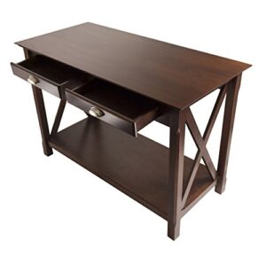 Winsome Wood Xola Occasional Table, Cappuccino finish