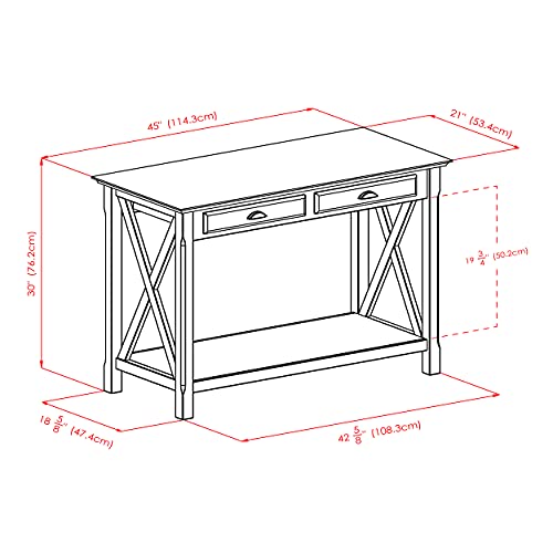 Winsome Wood Xola Occasional Table, Cappuccino finish