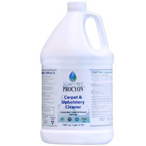 soap free procyon carpet & upholstery cleaner concentrate 128 oz.