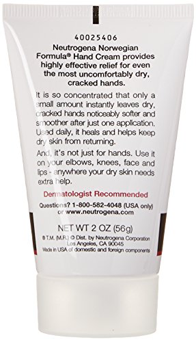 Neutrogena Hand Cream Norwegian Formula, 2 Oz (5 pack)