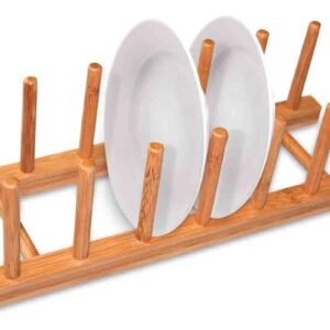 Home Basics Bamboo Dish Rack