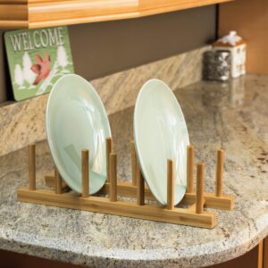 Home Basics Bamboo Dish Rack