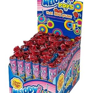 Chupa Chups' Melody Pops - Strawberry 48 Pack/720g