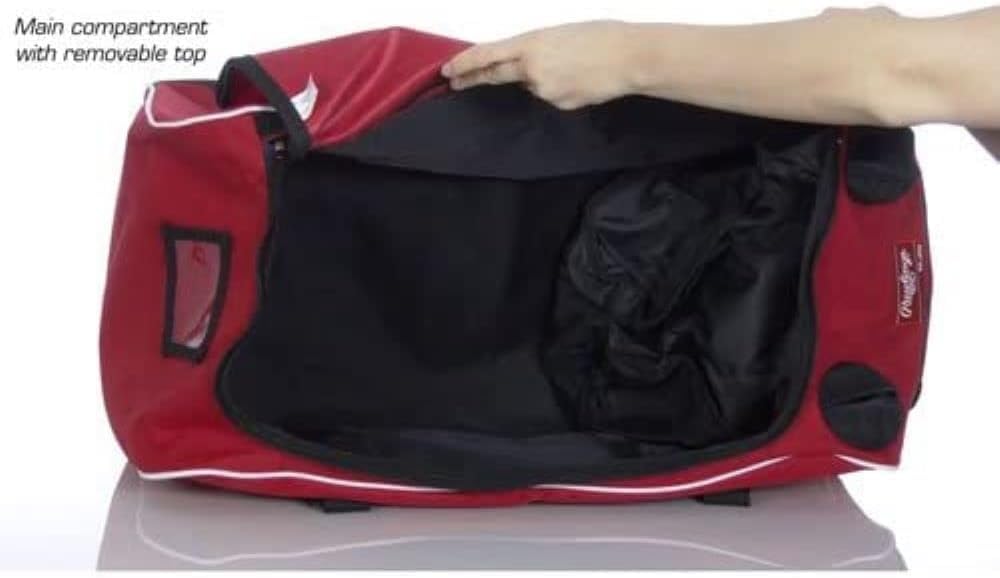 Rawlings | COVERT Duffle Equipment Bag | Baseball/Softball | Navy