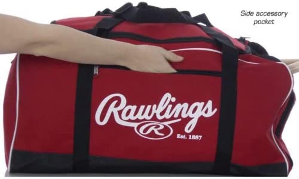 Rawlings | COVERT Duffle Equipment Bag | Baseball/Softball | Navy