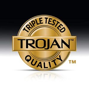 TROJAN EXTENDED PLEASURE Climax Control Extended Pleasure Condoms, 12 Count