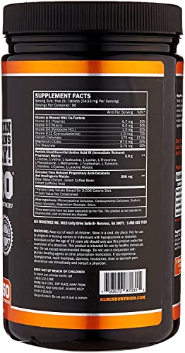 ALR Industries Humapro | Whole Food Protein Equivalent, Protein Matrix Formulated for Humans, Essential Amino Acids, Easy Digestion, Lean Muscle Gain | 450 Tablets/ 90 Serving