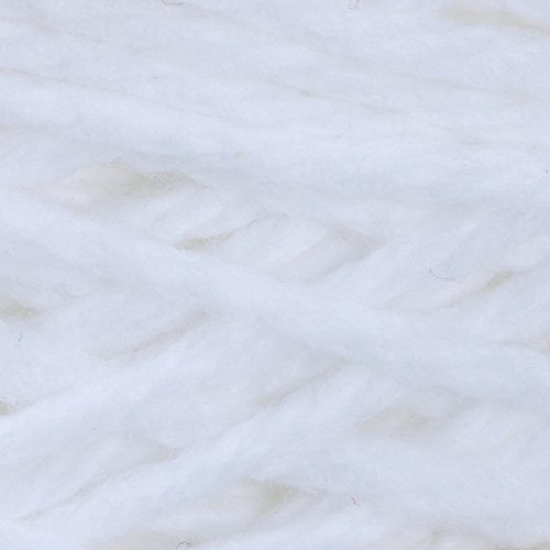 Lily Sugar'n Cream Cotton Cone Yarn, White , 1 Cone, 14 oz (Pack of 1)