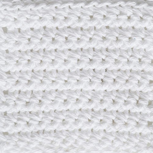 Lily Sugar'n Cream Cotton Cone Yarn, White , 1 Cone, 14 oz (Pack of 1)