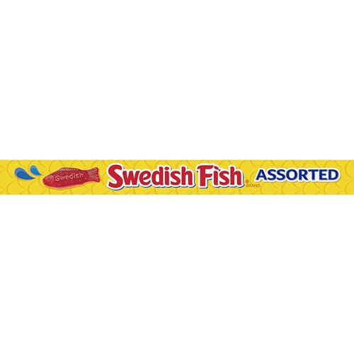 SWEDISH FISH Assorted Soft & Chewy Candy, 12 - 3.5 oz Boxes