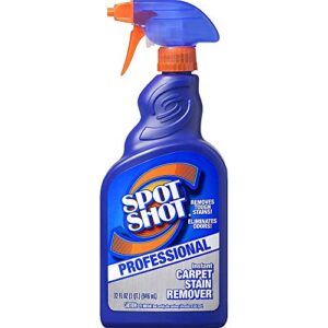 spot shot professional instant carpet stain remover with trigger spray, 32 oz