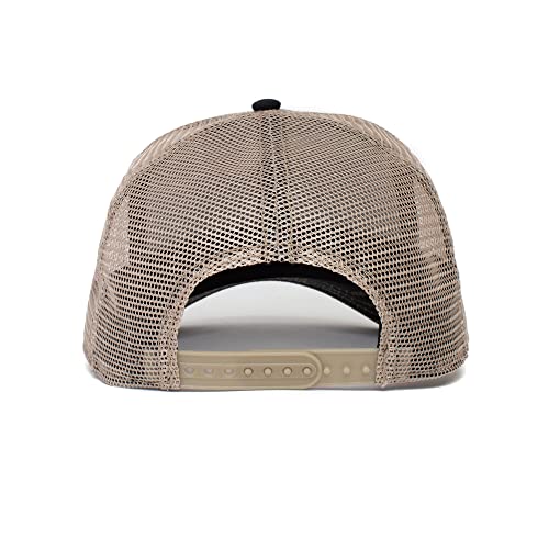 Goorin Bros. The Farm Men's Trucker Hat - Baseball Snapback Cap, Black Rooster