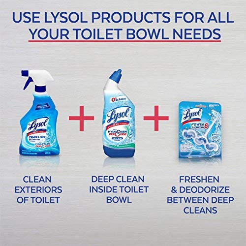 Lysol Cling Gel Toilet Bowl Cleaner, Country Scent, 24 Fl Oz (Pack of 3)