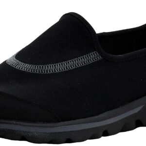 Skechers Performance Women's Go Walk Slip-On Walking Shoes, Black, 7 M US