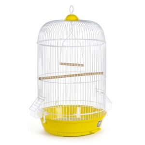 prevue hendryx sp31999y classic round bird cage, yellow