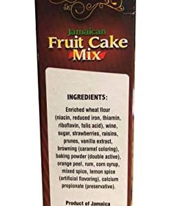 Jamaican Fruit Cake Mix - Annilu 1.7 Lb - Product of Jamaican