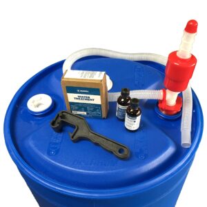 Augason Farms Treatment Water Filtration and Storage Kit 55 Gallon BPA-Free