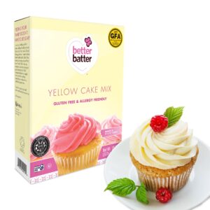 Better Batter Cake Mix Gluten Free Yellow -- 18.25 oz by Better Batter