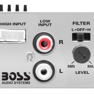 BOSS Audio Systems CE102 2 Channel Car Amplifier - 100 Watts, Full Range, Class A/B, IC (Integrated Circuit)