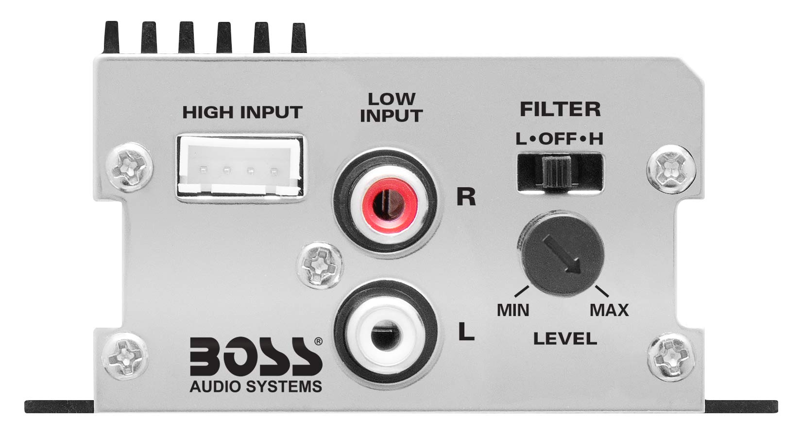 BOSS Audio Systems CE102 2 Channel Car Amplifier - 100 Watts, Full Range, Class A/B, IC (Integrated Circuit)