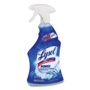 Lysol with Hydrogen Peroxide Bathroom Cleaner, Cool Spring Breeze, 22 Fl Oz