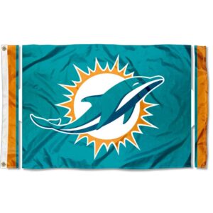 miami dolphins large 3x5 flag