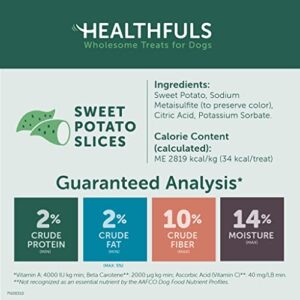 Healthfuls Sweet Potato Slices Dog Treats, 16oz