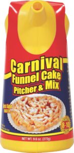 fun pack foods, carnival funnel cake pitcher & mix