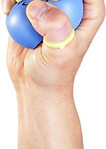 Handmaster Plus Physical Therapy Hand Exerciser - Forearm Exerciser with Stress Relief Ball - Hand Therapy Balls for Exercise, Training - Finger Exerciser & Strengthener - Soft Tension, Purple