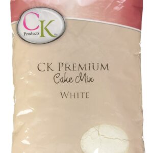 CK Products Cake Mix, 18 oz, White