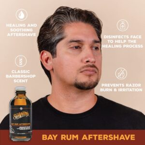 Suavecito Bay Rum Aftershave, 4 oz