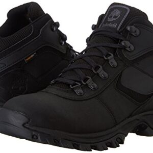 Timberland Men's Anti-Fatigue Hiking Waterproof Leather Mt. Maddsen Boot, Black, 11.5