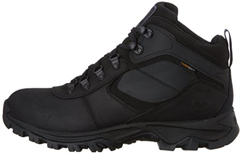 Timberland Men's Anti-Fatigue Hiking Waterproof Leather Mt. Maddsen Boot, Black, 11.5