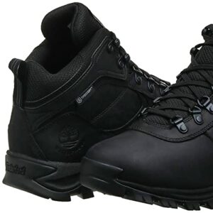 Timberland Men's Anti-Fatigue Hiking Waterproof Leather Mt. Maddsen Boot, Black, 11.5