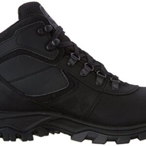 Timberland Men's Anti-Fatigue Hiking Waterproof Leather Mt. Maddsen Boot, Black, 11.5