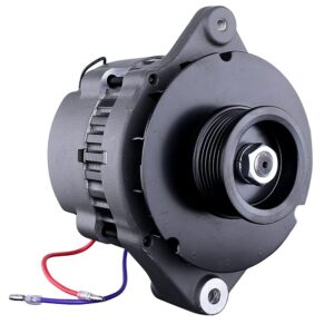 rareelectrical new alternator compatible with mercury marine by part numbers 893876 ac165610 805447t 805884 805884p 805884t 807653 807653t ac165616 ac165617 m50924 m59207