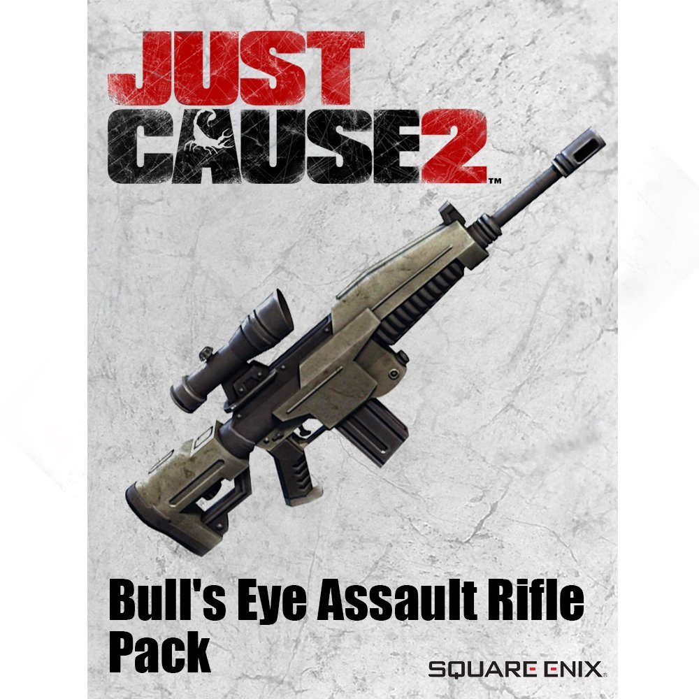 Just Cause 2: Bull's Eye Assault Rifle DLC - Steam PC [Online Game Code]