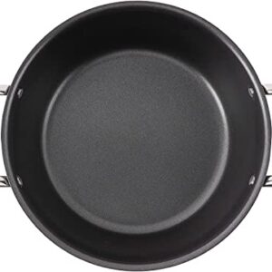 Cuisinart 650-26CP Chef's Classic 5-Quart Chili Pot with Cover Nonstick-Hard-Anodized, Black