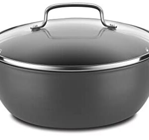 Cuisinart 650-26CP Chef's Classic 5-Quart Chili Pot with Cover Nonstick-Hard-Anodized, Black