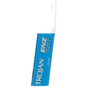 Trojan Enz Lubricated Size 3s Trojan Enz Lubricated Latex Condoms 3ct