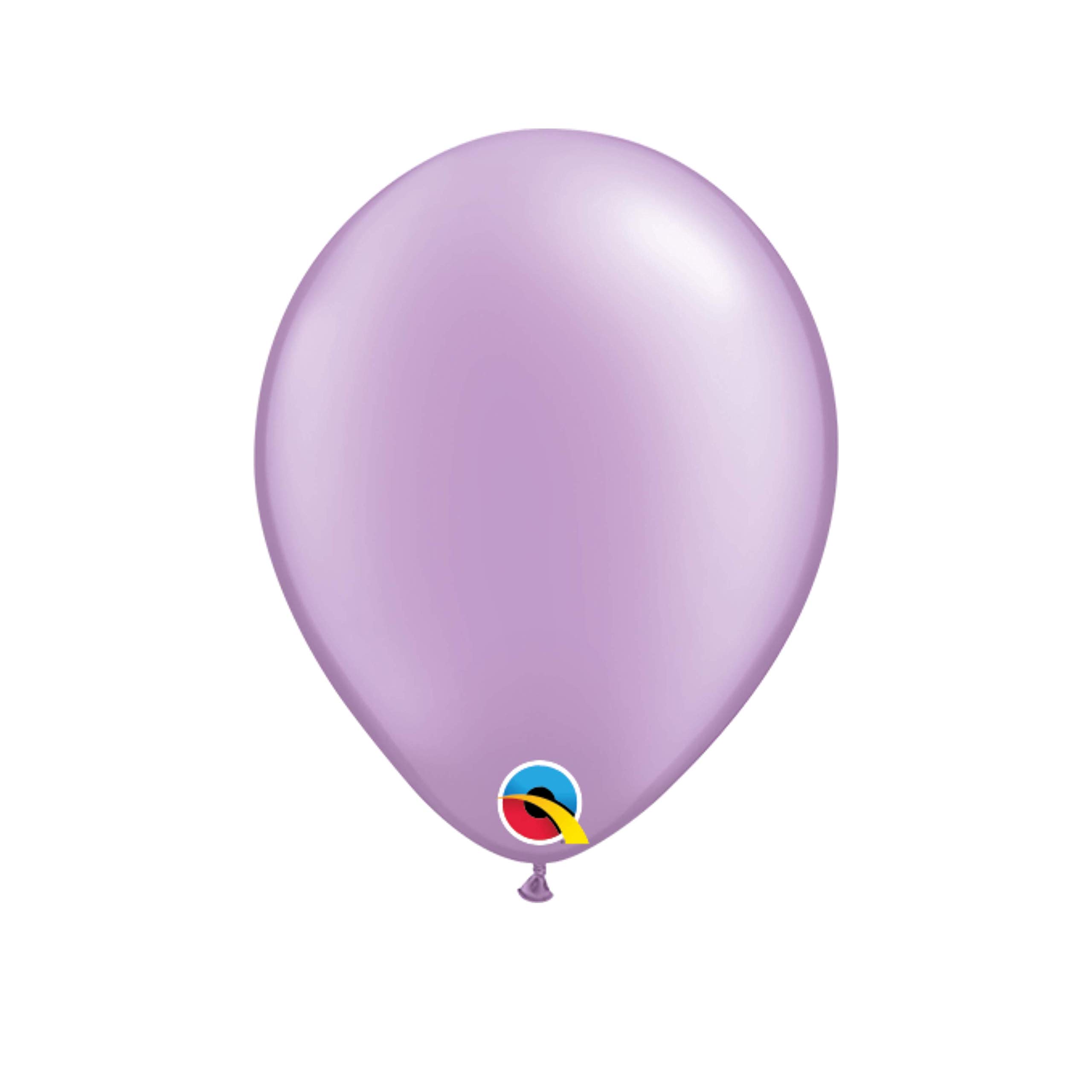 Qualatex 5" Pearlized Lavender Latex Balloons (100ct)