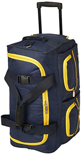 Rockland Rolling Duffel Bag, Navy, 40-Inch