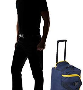 Rockland Rolling Duffel Bag, Navy, 40-Inch