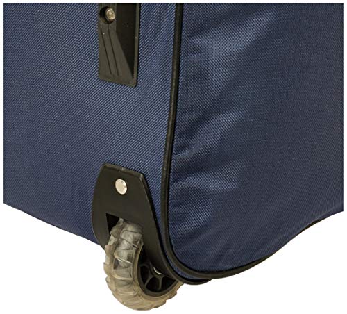 Rockland Rolling Duffel Bag, Navy, 40-Inch