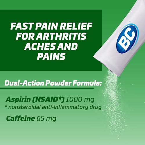 BC Pain Relief Powder, Arthritis Pain, 24 ct (Pack of 1)