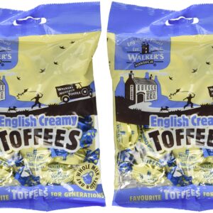 Walkers Nonsuch English Creamy Toffees, 5.3 oz., Two bags