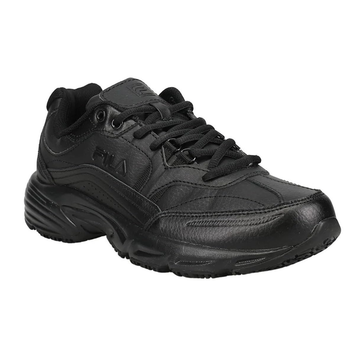 Fila Men's Memory Workshift-m Shoes, Black/Black/Black,13 X-Wide US