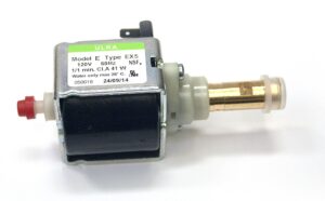 ulka ex5 solenoid vibratory pump 120v 41w - brass output - suitable for rancilio silvia espresso machine