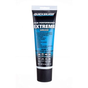 quicksilver 8m0071838 high performance multi-purpose extreme nlgi 2 marine grease - 8 oz. tube